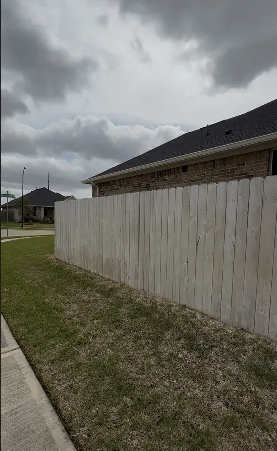 After — Fence